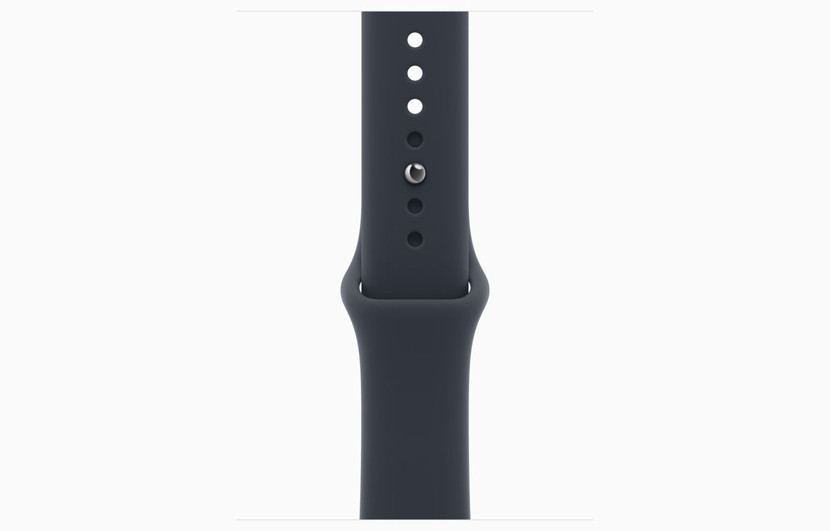 Apple Watch Series 12 GPS 46mm Space Grey with Navy Blue Sport Band M/L