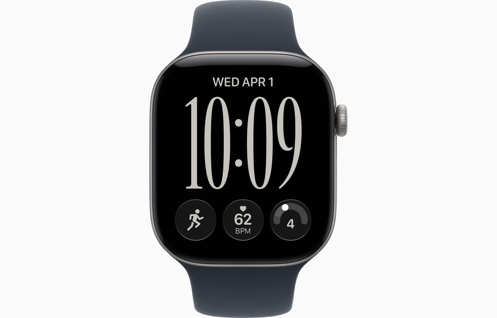 Apple Watch Series 12 GPS 46mm Space Grey with Navy Blue Sport Band S/M
