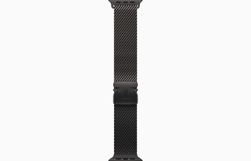Apple Watch Ultra 4 GPS + Cellular 49mm â€“ Black Titanium with Black Titanium Milanese Loop â€“ M