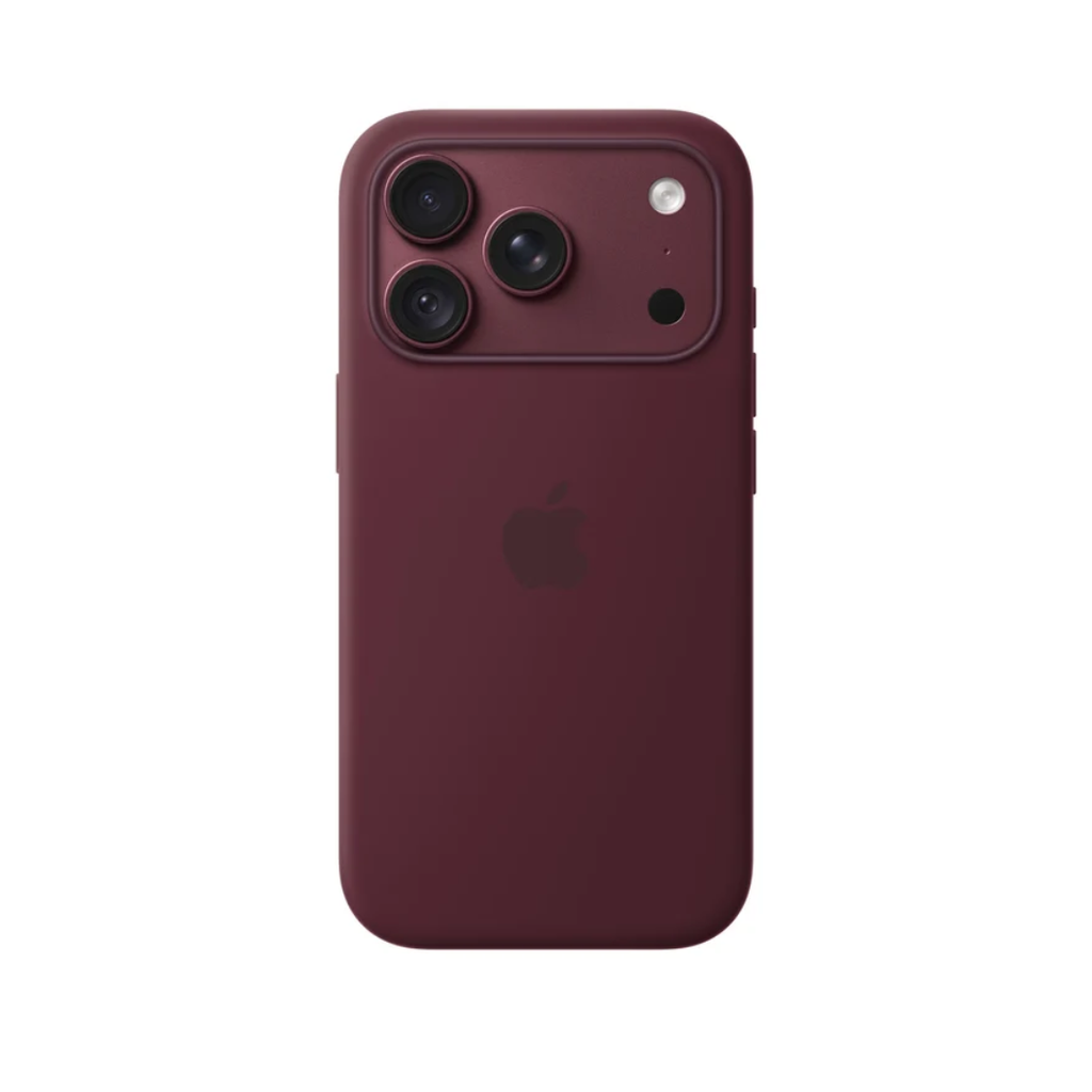 iPhone 18 Pro Silicone Case with MagSafe | Burgundy