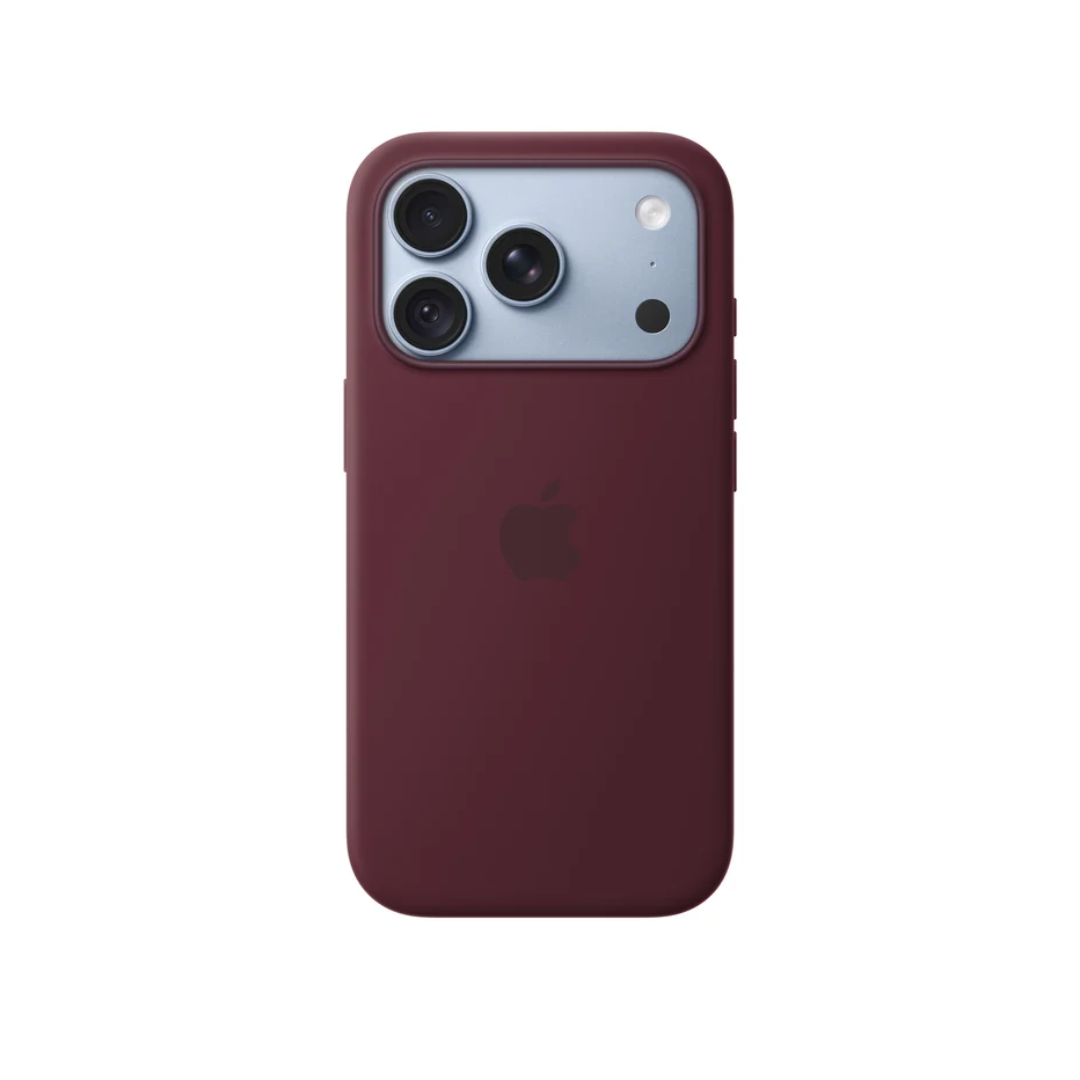 iPhone 18 Pro Silicone Case with MagSafe | Burgundy