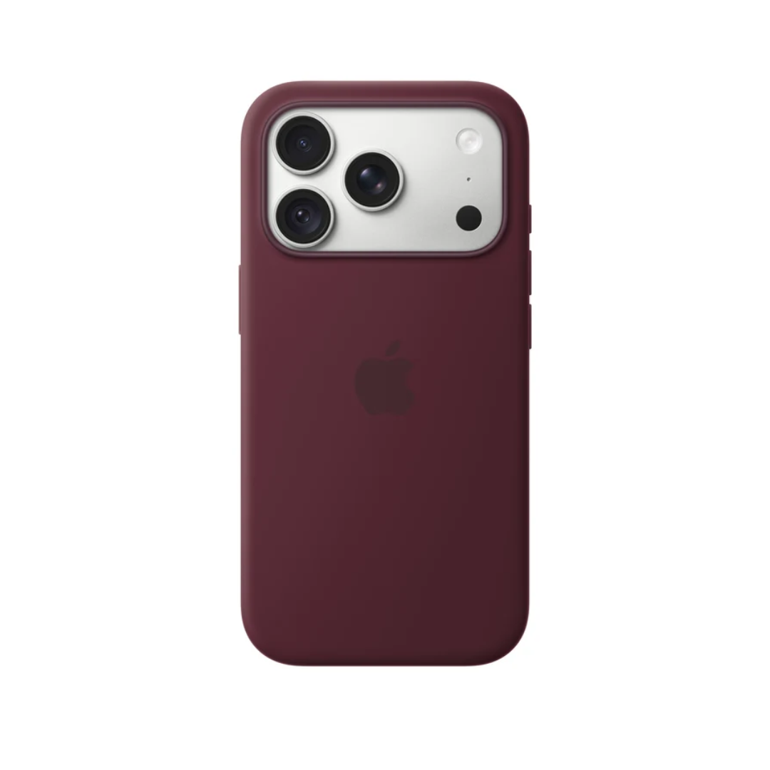 iPhone 18 Pro Silicone Case with MagSafe | Burgundy
