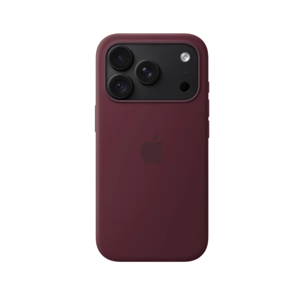 iPhone 18 Pro Silicone Case with MagSafe | Burgundy