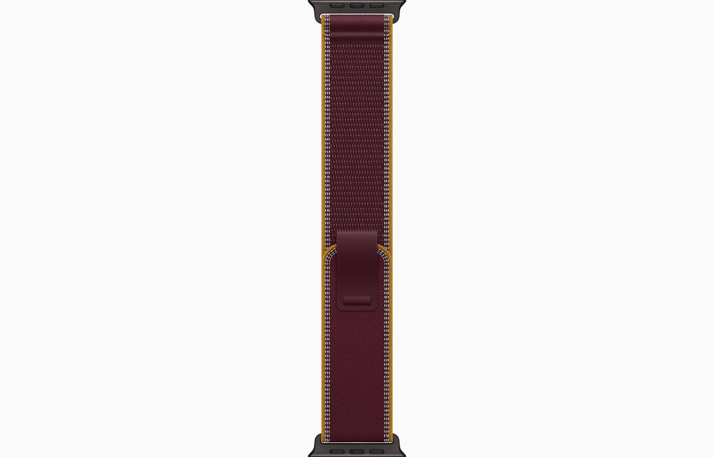 Apple Watch Ultra 4 GPS + Cellular 49mm Black Titanium with Burgundy Trail Loop | M/L
