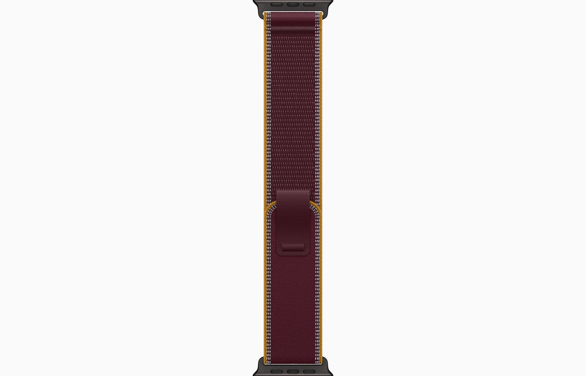 Apple Watch Ultra 4 GPS + Cellular 49mm Black Titanium with Burgundy Trail Loop | M/L