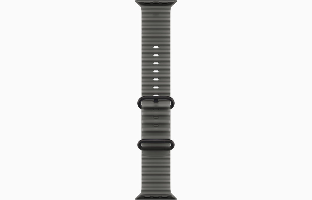 Apple Watch Ultra 4 GPS + Cellular, 49mm Black Titanium Case with Translucent Black Ocean Band