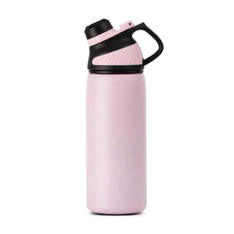 Asli Global 1000ml Stainless Steel Metal Canteen for Travel Water Bottle