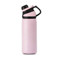 Asli Global 800ml Stainless Steel Metal Canteen for Travel Water Bottle | Pink