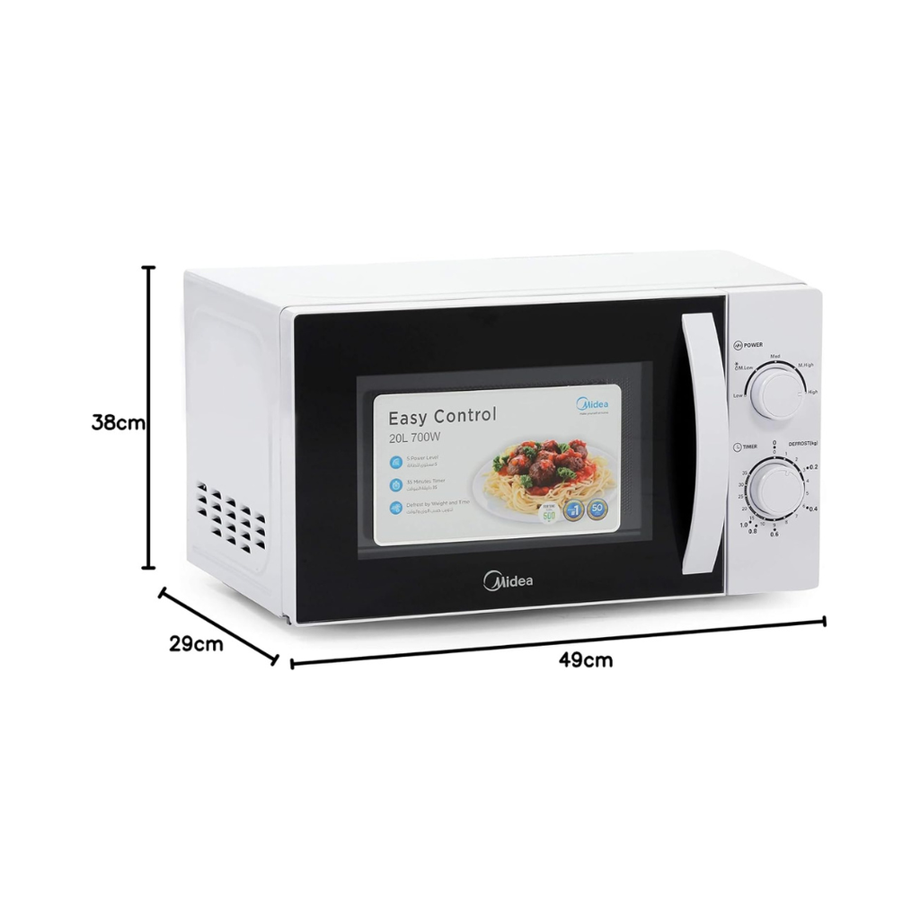 Midea 20L Microwave Oven | White