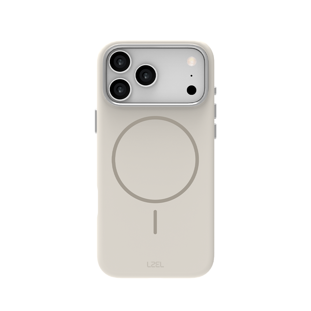 LZEL Magnexin Silicone Case for iPhone 17 Pro | Gardenia