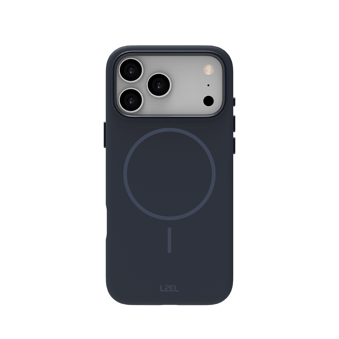 LZEL Magnexin Silicone Case for iPhone 17 Pro | Mood Indigo