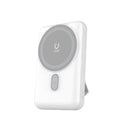 LZEL MagNexus Wave Series 10000mAh MagSafe Mini Power Bank 15W Wireless Fast Charger | White
