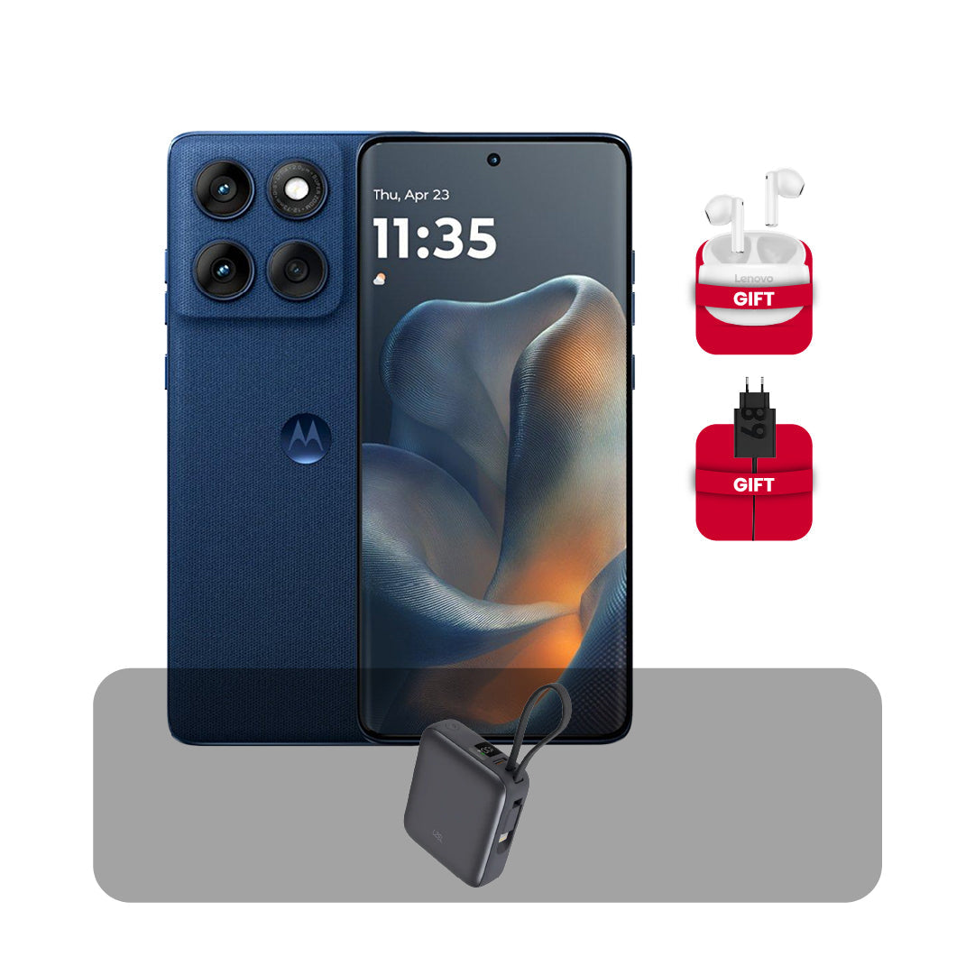 Motorola Moto Edge 60 5G - 512GB - 12GB RAM - 6.67 inch  Bundle Offer | Blue
