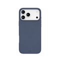 LZEL MagOrbio Leather Case for iPhone 17 Pro | Navy Blue