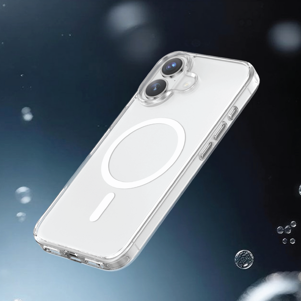 Asli Global MagTrox Crystal MagSafe Case for iPhone 17 | Transparent