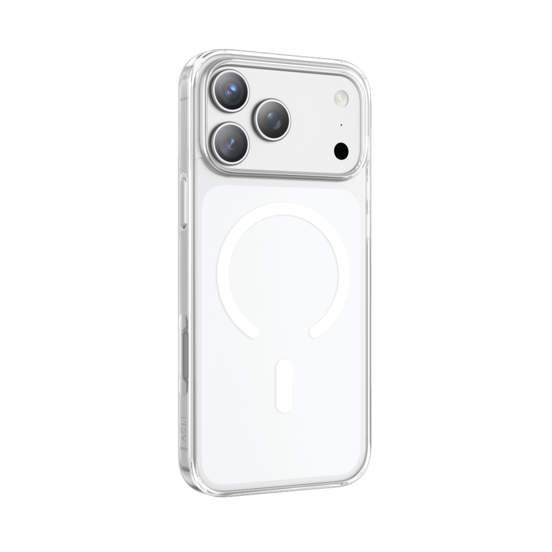 Asli Global MagTrox Glaze MagSafe Case for iPhone 17 Pro | Transparent