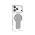Asli Global MagTrox Gravitas Transparent MagSafe Case with Leather Grip for iPhone 17 Pro Max