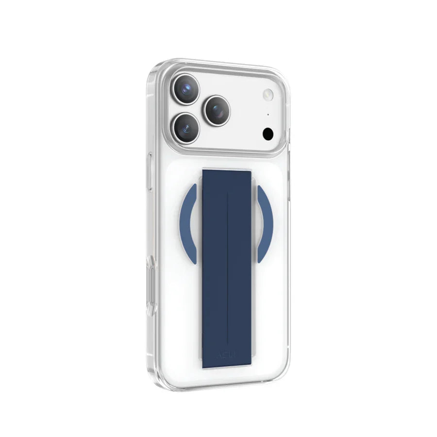 Asli Global MagTrox Siliox Grip Transparent MagSafe Case for iPhone 17 Pro