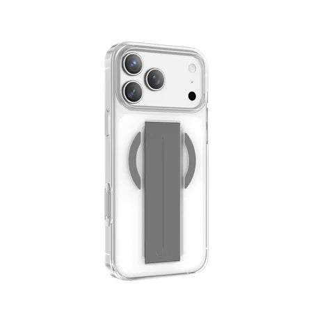 Asli Global MagTrox Siliox Grip Transparent MagSafe Case for iPhone 17 Pro Max