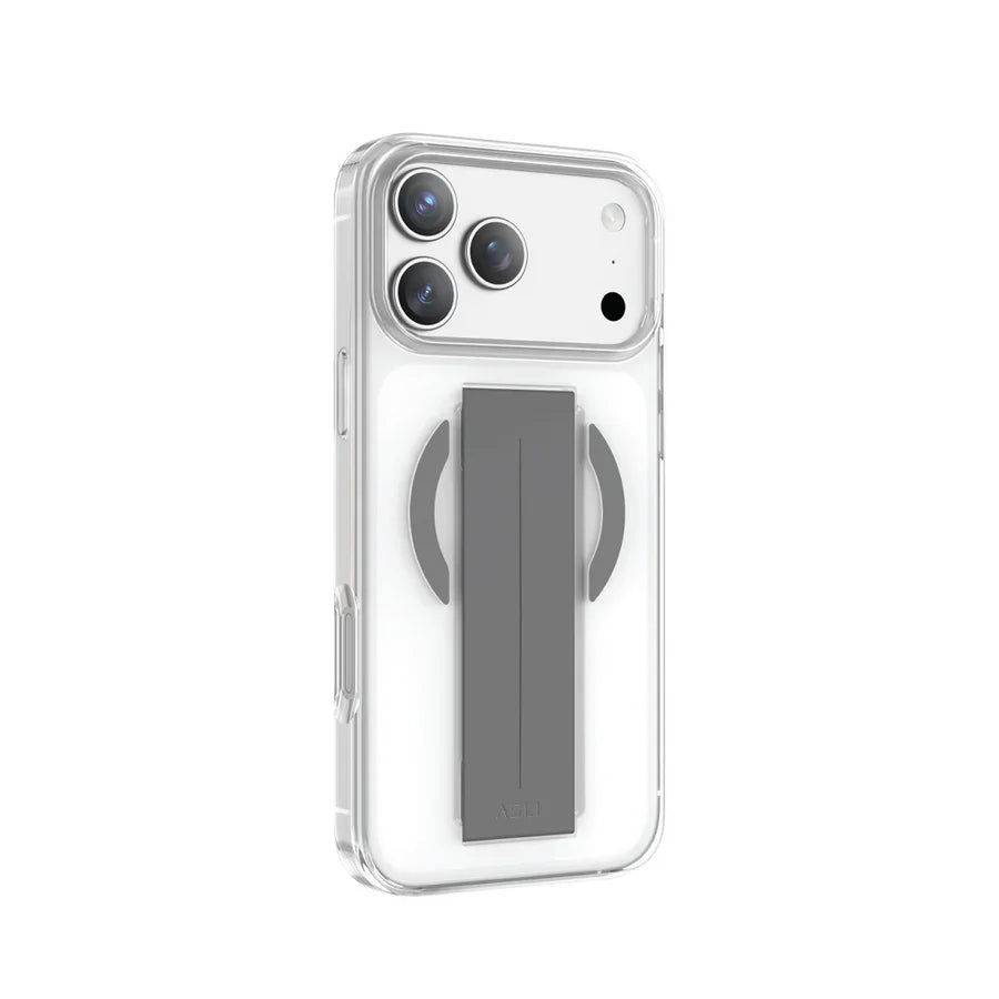 Asli Global MagTrox Siliox Grip Transparent MagSafe Case for iPhone 17 Pro