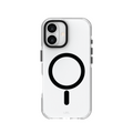 LZEL MagVecto Armor Case for iPhone 17 | Clear + Black