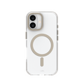 LZEL MagVecto Armor Case for iPhone 17 | Clear + Titanium