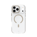 LZEL MagVecto Armor Case for iPhone 17 Pro Max | Clear + Titanium