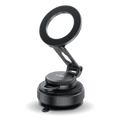 LZEL MagVortex Edge Vacuum Suction Phone Holder 360° Rotation | Black