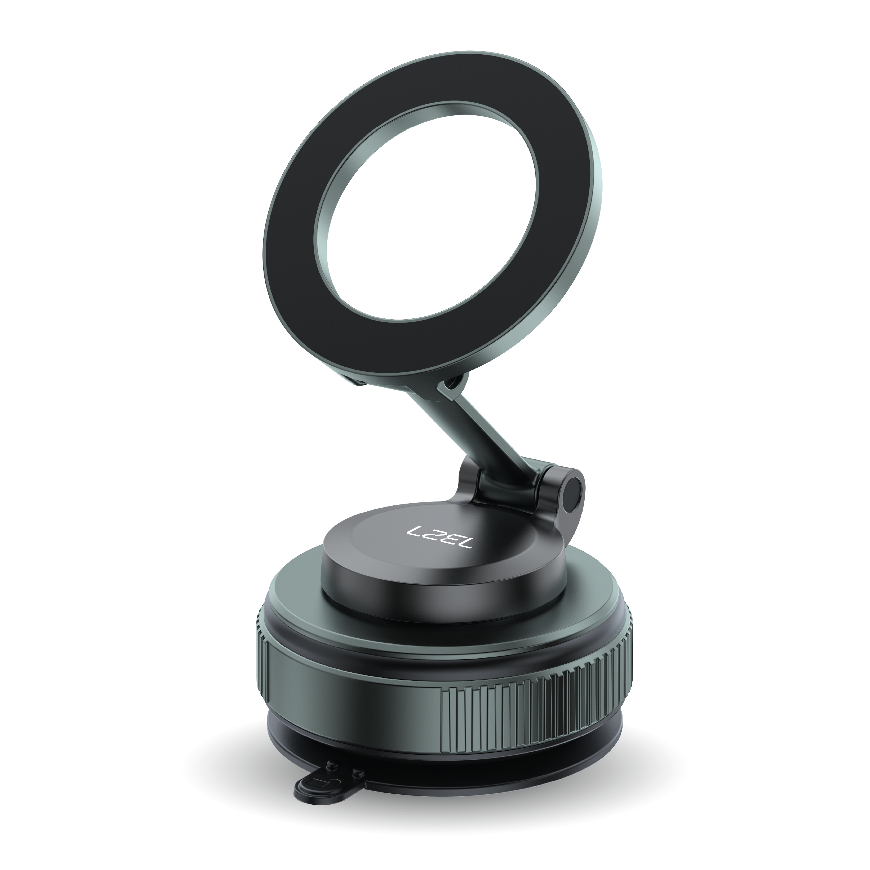 LZEL Magvortex Flex Vacuum Suction Phone Holder 360Â° Rotation | Black