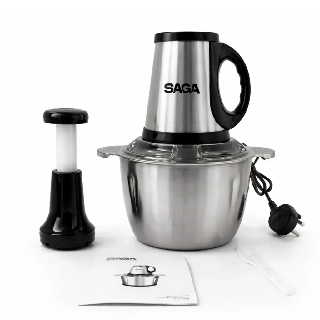 SAGA SG-2614 Food Processor with 4L Capacity and 1000W Power