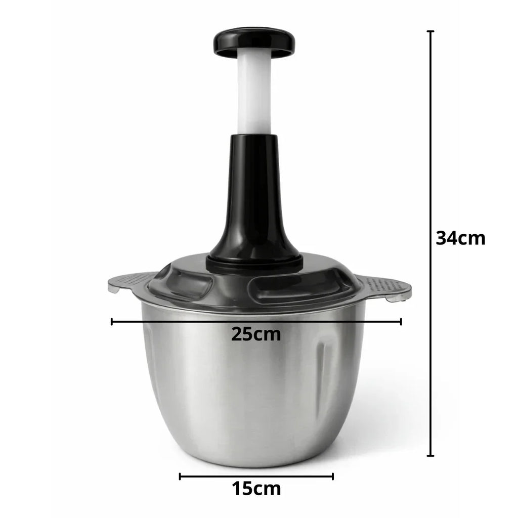 SAGA SG-2614 Food Processor with 4L Capacity and 1000W Power