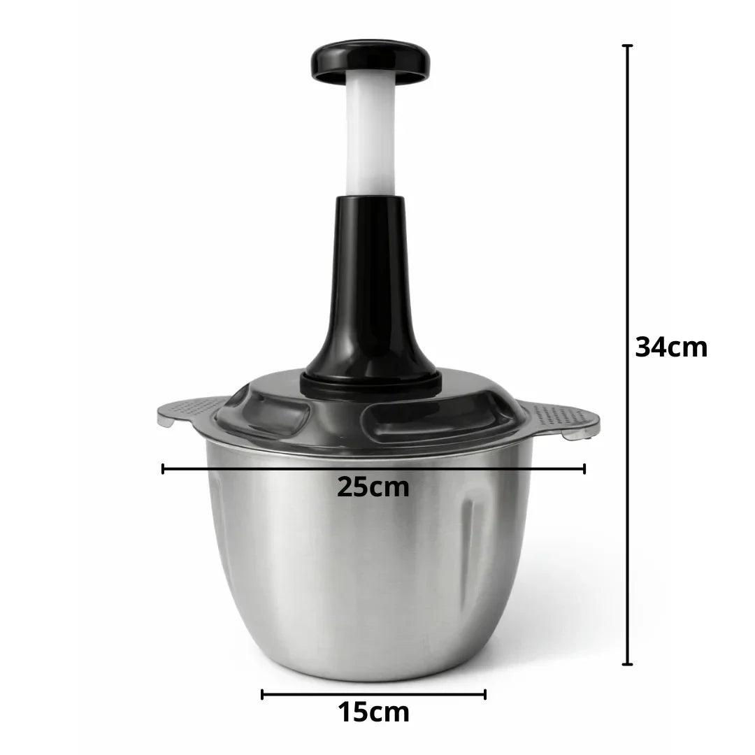 SAGA SG-2614 Food Processor with 4L Capacity and 1000W Power