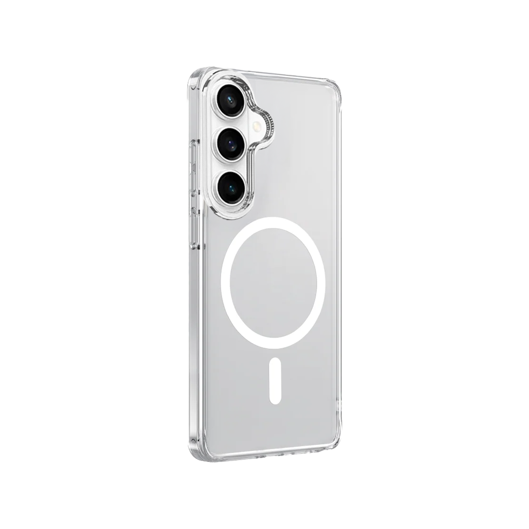 Asli Magtrox Crystal Transparent Style Hybrid Magsafe Case For Samsung S26 Plus | Clear