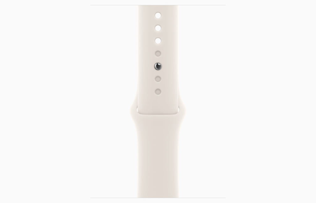 Apple Watch SE 3 - GPS - 44mmÂ - Starlight Aluminium Case with Starlight Sport Band - M/L