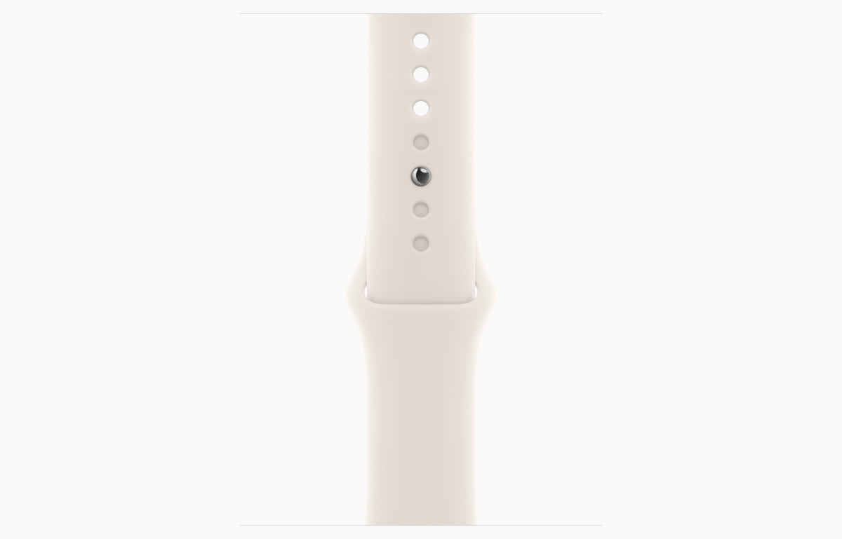 Apple Watch SE 3 - GPS - 44mmÂ - Starlight Aluminium Case with Starlight Sport Band - M/L
