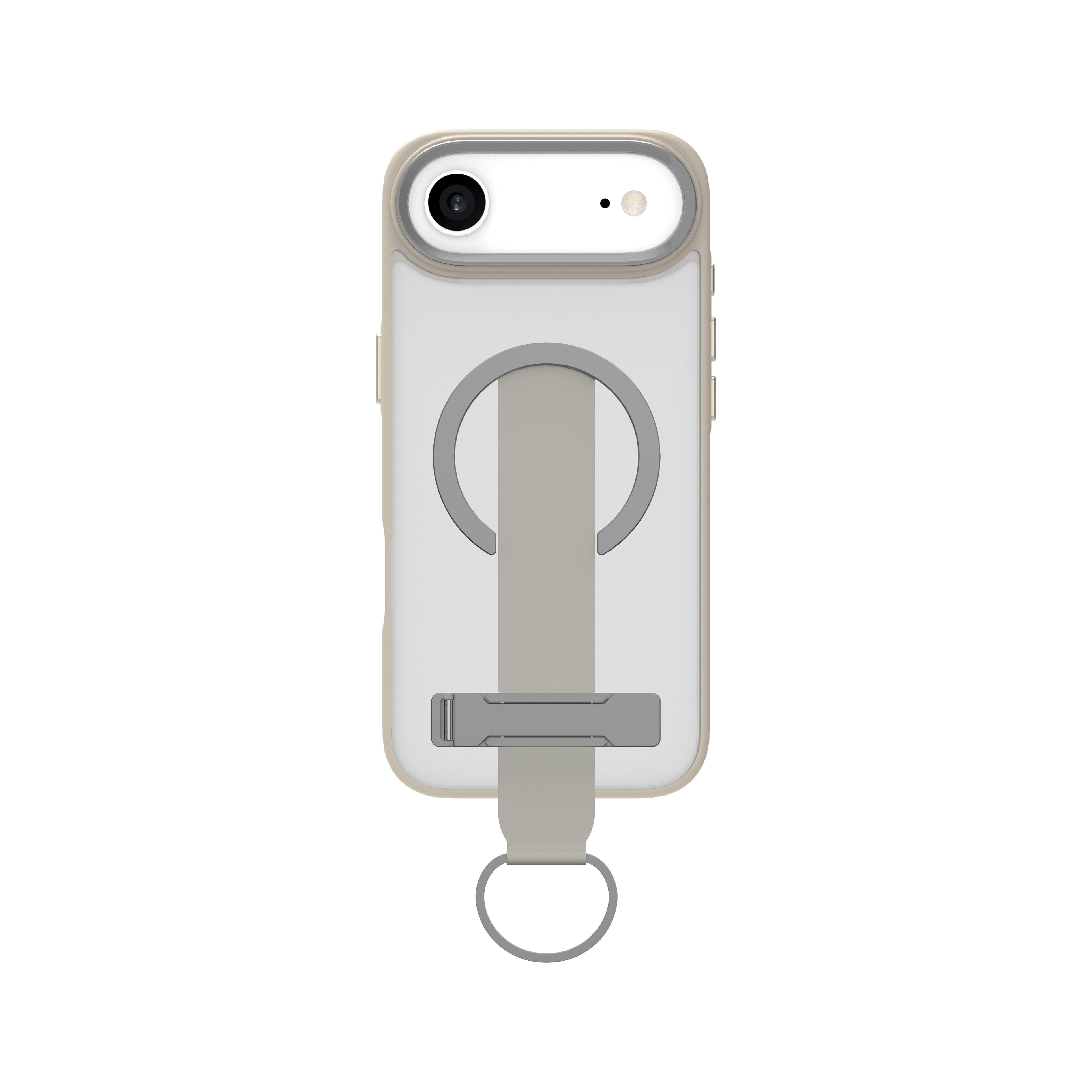 LZEL MagMatte Grip Case for iPhone Air | Titanium