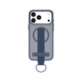 LZEL MagMatte Grip Case for iPhone 17 Pro Max | Blue