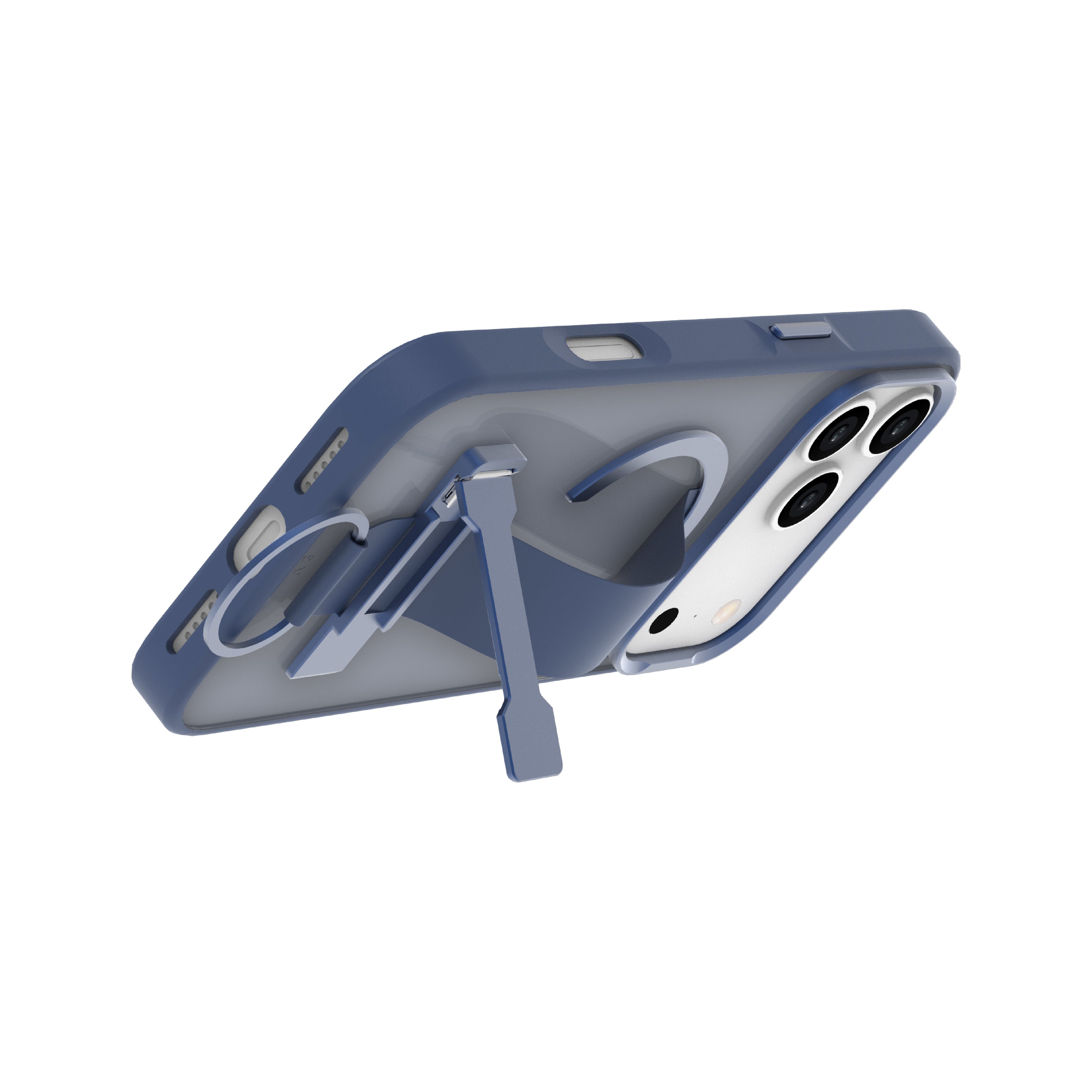 LZEL MagMatte Grip Case for iPhone 17 Pro | Blue