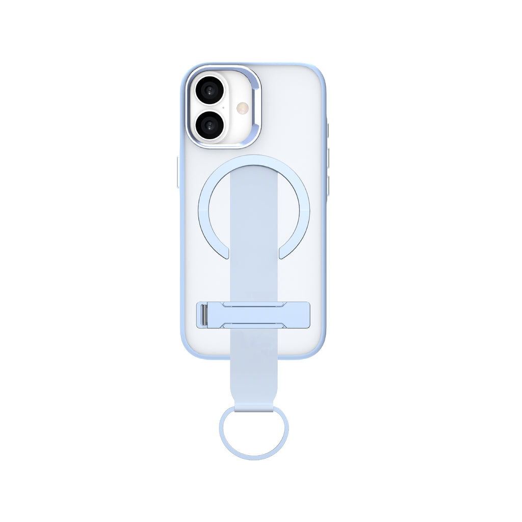 LZEL MagMatte Grip Case for iPhone 17 | Light Blue