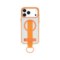 LZEL MagMatte Grip Case for iPhone 17 Pro | Papaya Orange
