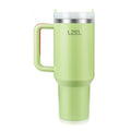 LZEL Tumbler With Handle 1100ML Aqua Pure Vacuum Insulated | Light Green