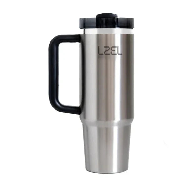 LZEL Tumbler With Handle 800ML Aqua Pure Vacuum Insulated