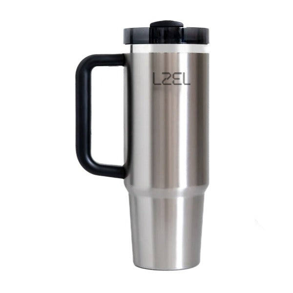 LZEL Tumbler With Handle 1100ML Aqua Pure Vacuum Insulated