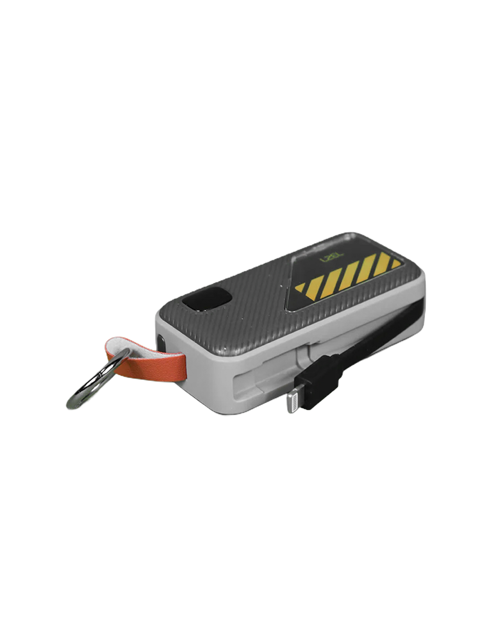 LZEL NanoFlux Charger Mini – 5,000mAh PD Type-C Power Bank with Built-in Lightning Cable | Gray