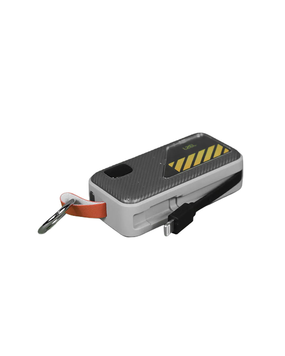 LZEL NanoFlux Charger Mini – 5,000mAh PD Type-C Power Bank with Built-in Lightning Cable | Gray