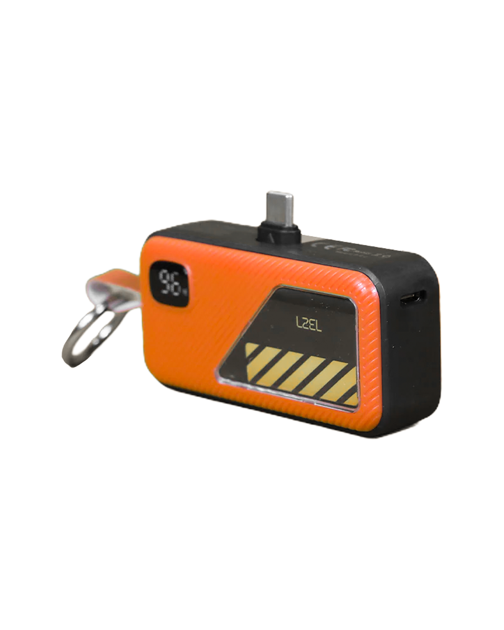 LZEL NanoFlux Charger Mini – 5,000mAh PD Type-c Power Bank with Built-in Lightning Cable