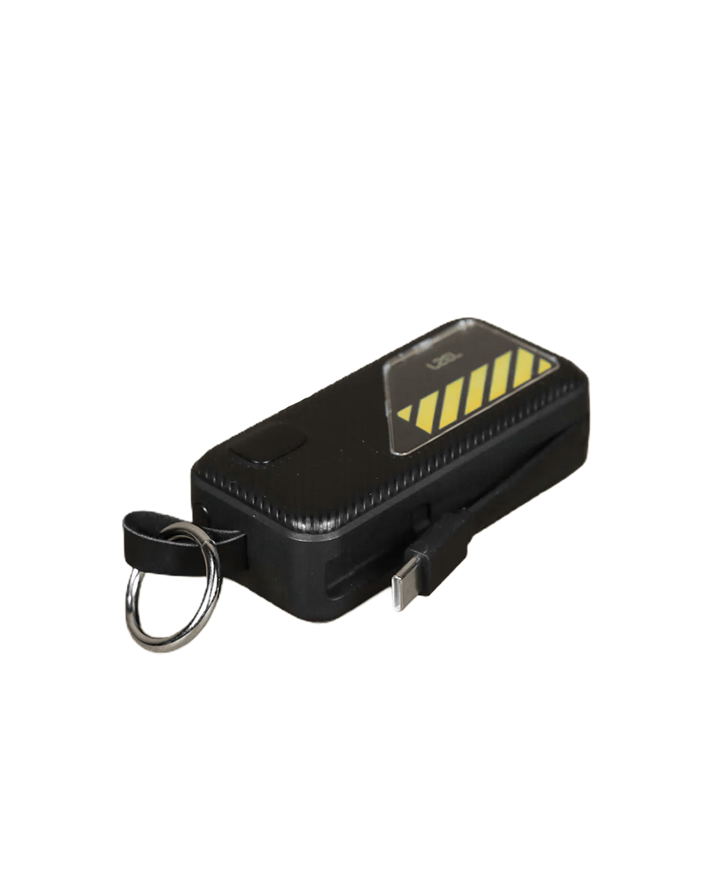 LZEL NanoFlux Charger Mini – 5,000mAh PD Lightning Power Bank with Built-in Type-C Cable | Black