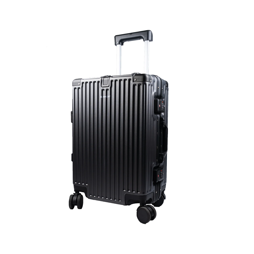 90 Percent 4 Wheels ABS Aluminum Frame 28 Inch Suitcase | Dark Gray