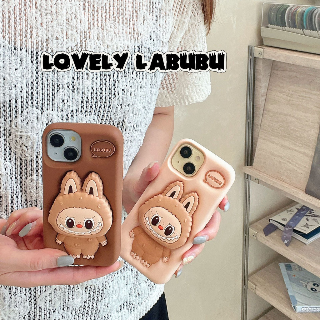 Cute Face Doll Case for iPhone 15 | Mixed Colors
