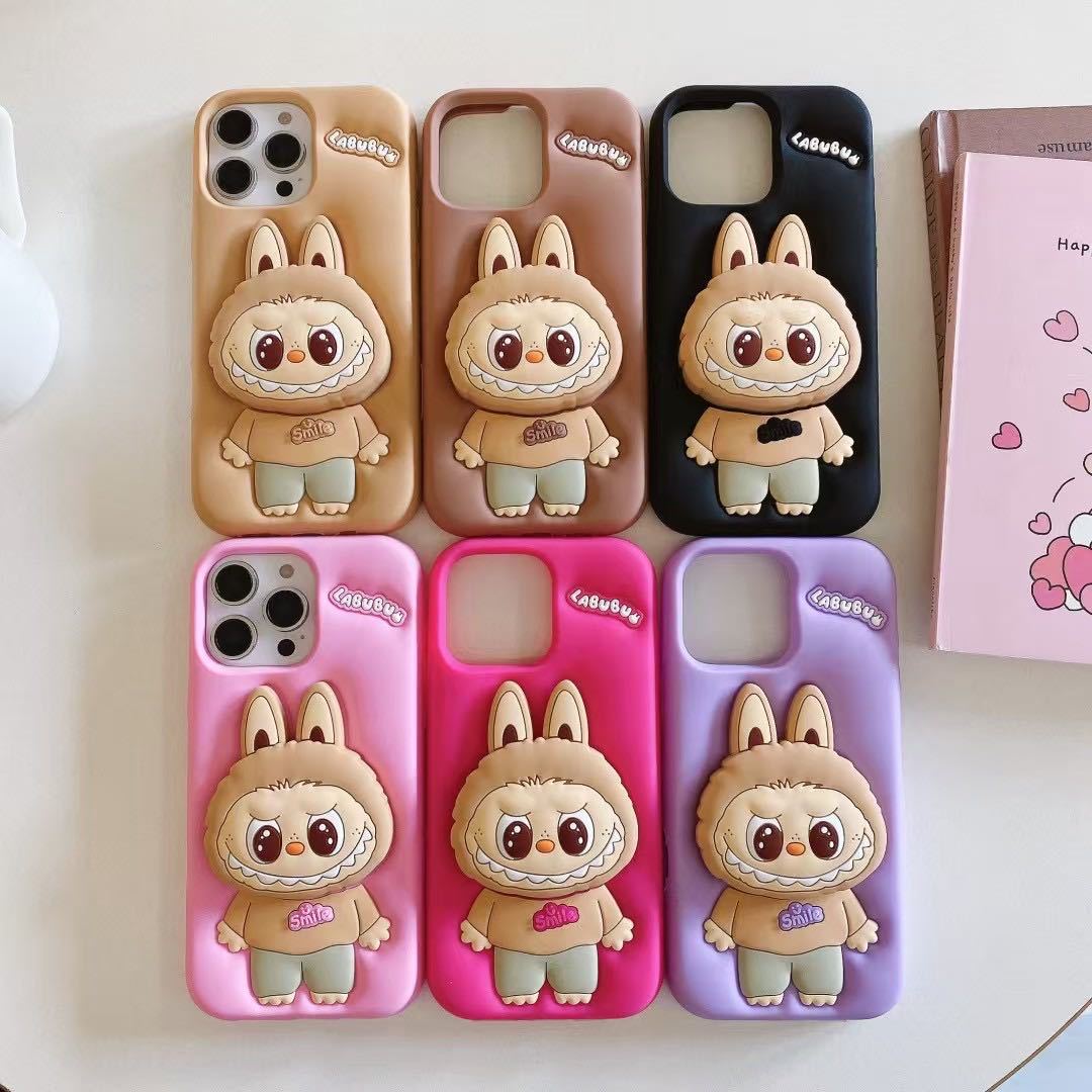 Cute Face Doll Case for iPhone 14 Pro | Mixed Colors